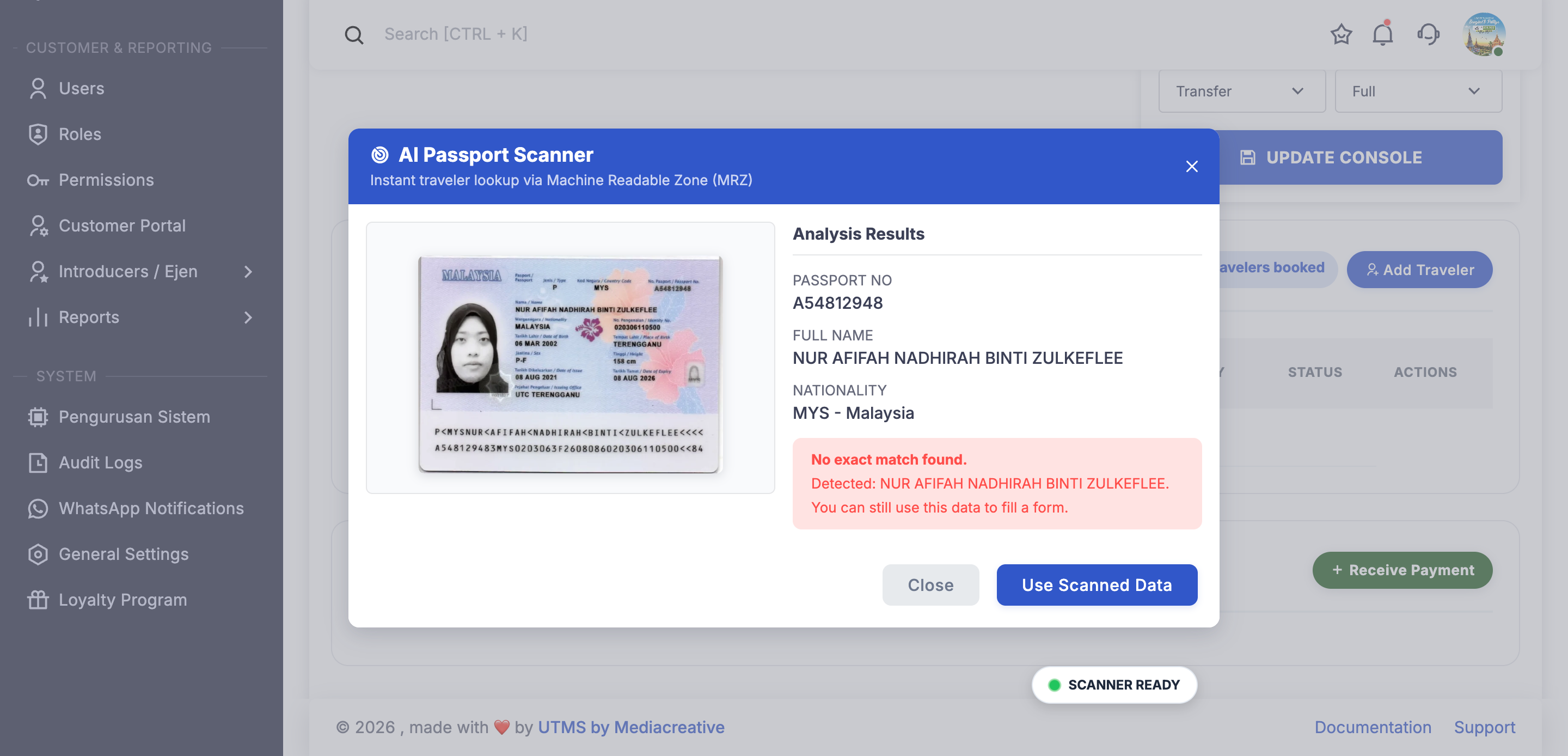 Passport Scanner (OCR)